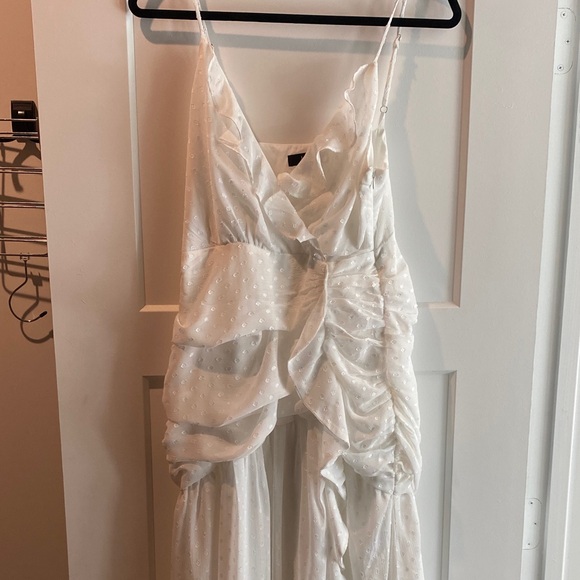 Lulu's White Maxi Dress - Picture 3 of 4